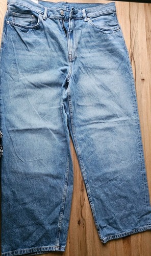 Jeans baggy blau denim - h&m,