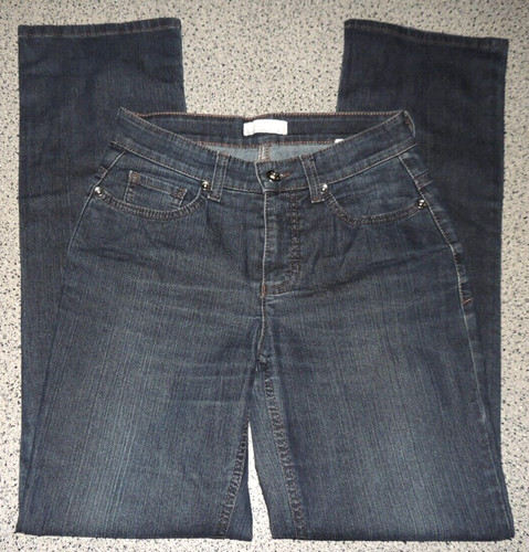 Damen jeanshose dunkelblau - jeanshose,