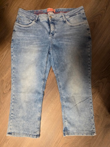 Street one capri jeans - capri, w34/22